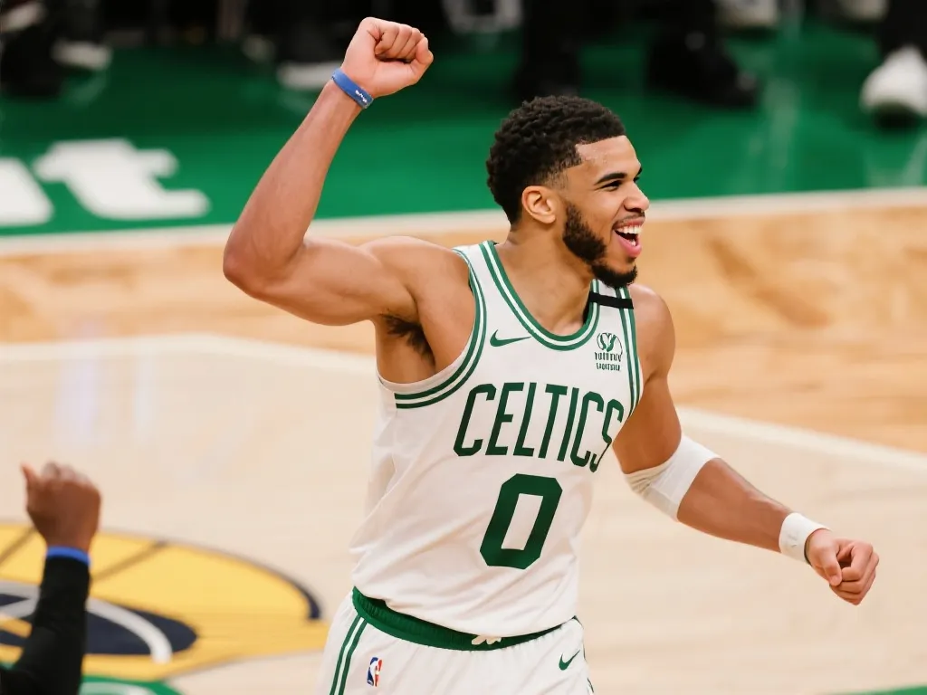 绿衫军主场绽放光芒：塔图姆三双引爆NBA总决赛G1